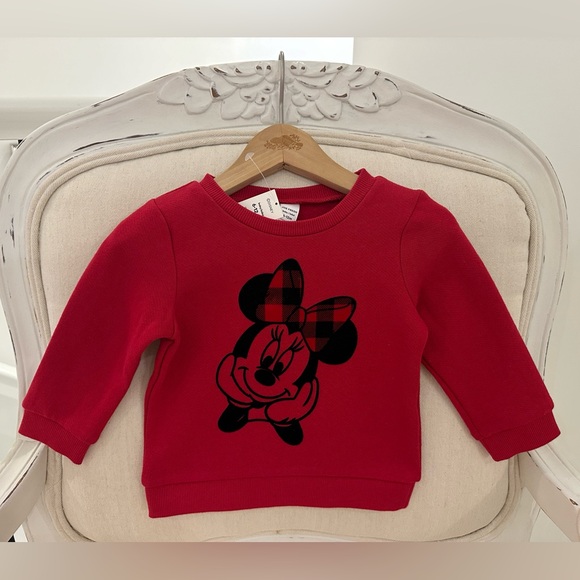Joe Fresh Other - 🐇 Baby 6~12 Mth Disney Minnie Mouse Sweatshirt NWT